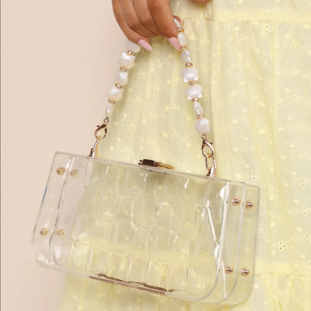 Clear Evening Bag - image 5
